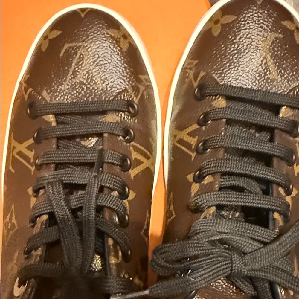 Louis Vuitton Monogram Frontrow Sneakers - Picture 10 of 14